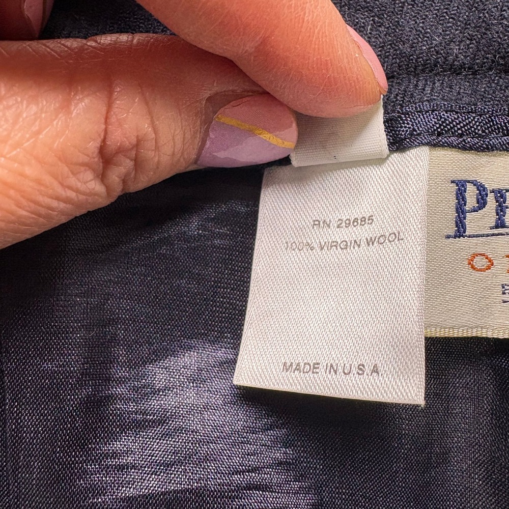 Vintage Pendleton Wool Flat Front Dress Pants Womens‎ 10 Petite Tailored Preppy - Picture 5 of 8